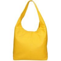 Minimalistische Hobo-Tasche aus genarbtem Leder