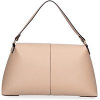 Minimalistische Schultertasche aus genarbtem Leder