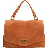 Henkeltasche aus Wildleder
