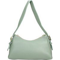 Calliope Schultertasche aus genarbtem Leder