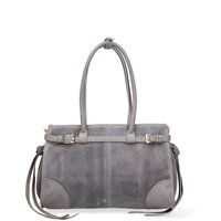 Schultertasche Novara Ultra aus Wildleder