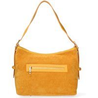 Araminta Schultertasche aus Wildleder