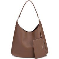 Hobo-Schultertasche mit abnehmbarem Etui