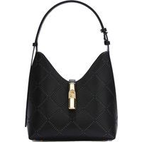 Aralia Lux Perforierte Schultertasche