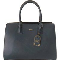 Strukturierte Henkeltasche aus Kunstleder