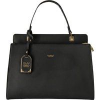Elegante strukturierte Tasche aus Kunstleder