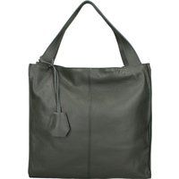 Minimalistischer Shopper aus genarbtem Leder
