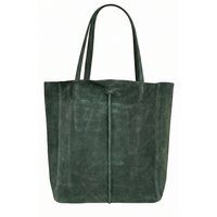 Minimalistischer Shopper aus Wildleder