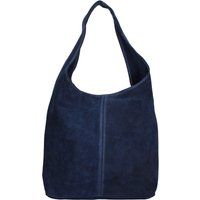 Minimalistische Suede Hobo Schultertasche