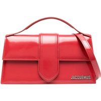 Rechteckige Handtasche aus Lackleder
