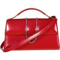 Elegante Lackleder Handtasche mit Griff