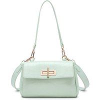Strukturierte Tasche mit Krokoprägung