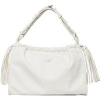 Weiche Beuteltasche mit Quasten-Details