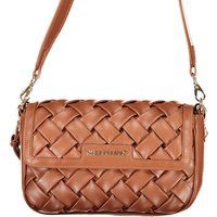 Schultertasche mit Flechtoptik