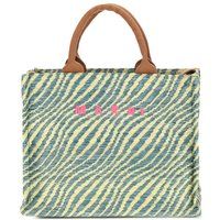 Stoff-Tote-Bag mit Zebramuster