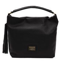 Elegante Hobo-Tasche aus genarbtem Leder