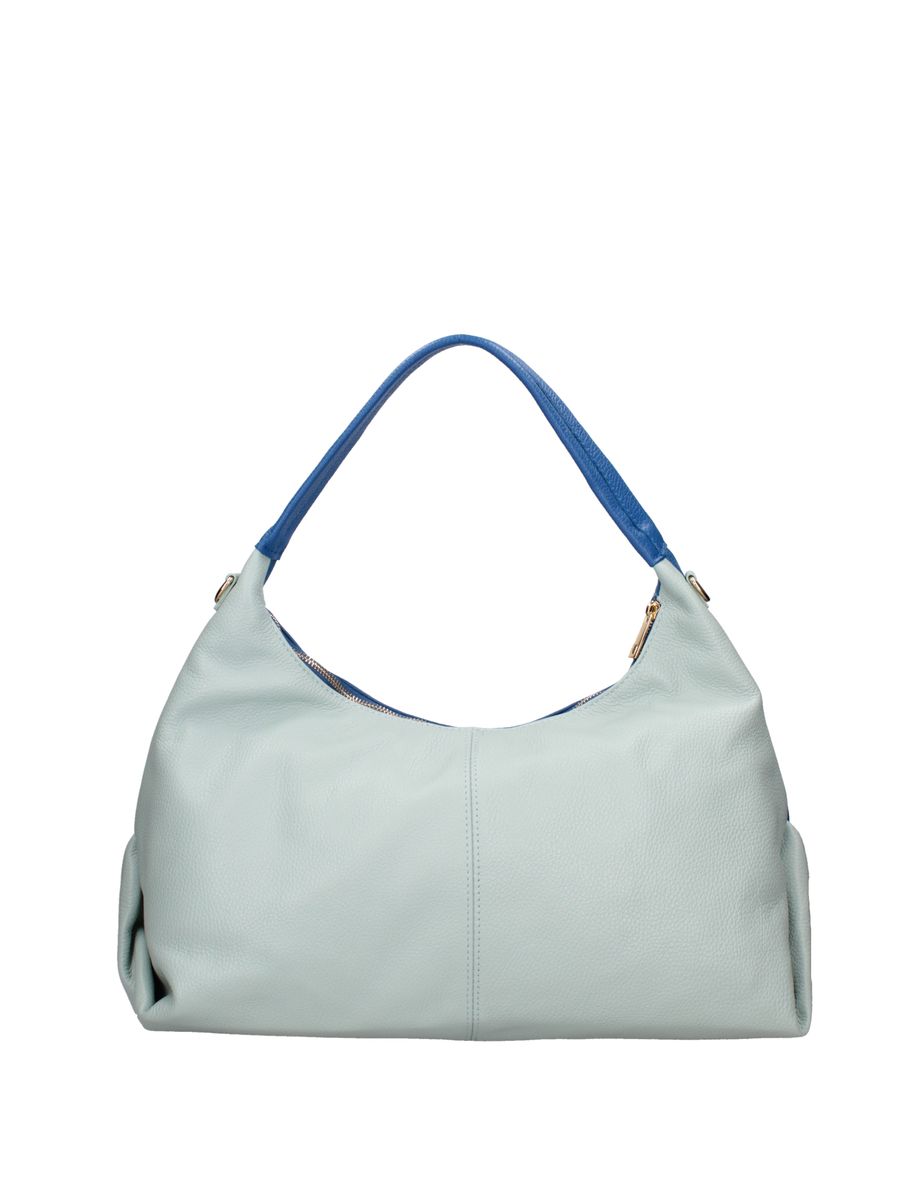 Hobo-Tasche aus weichem genarbtem Leder