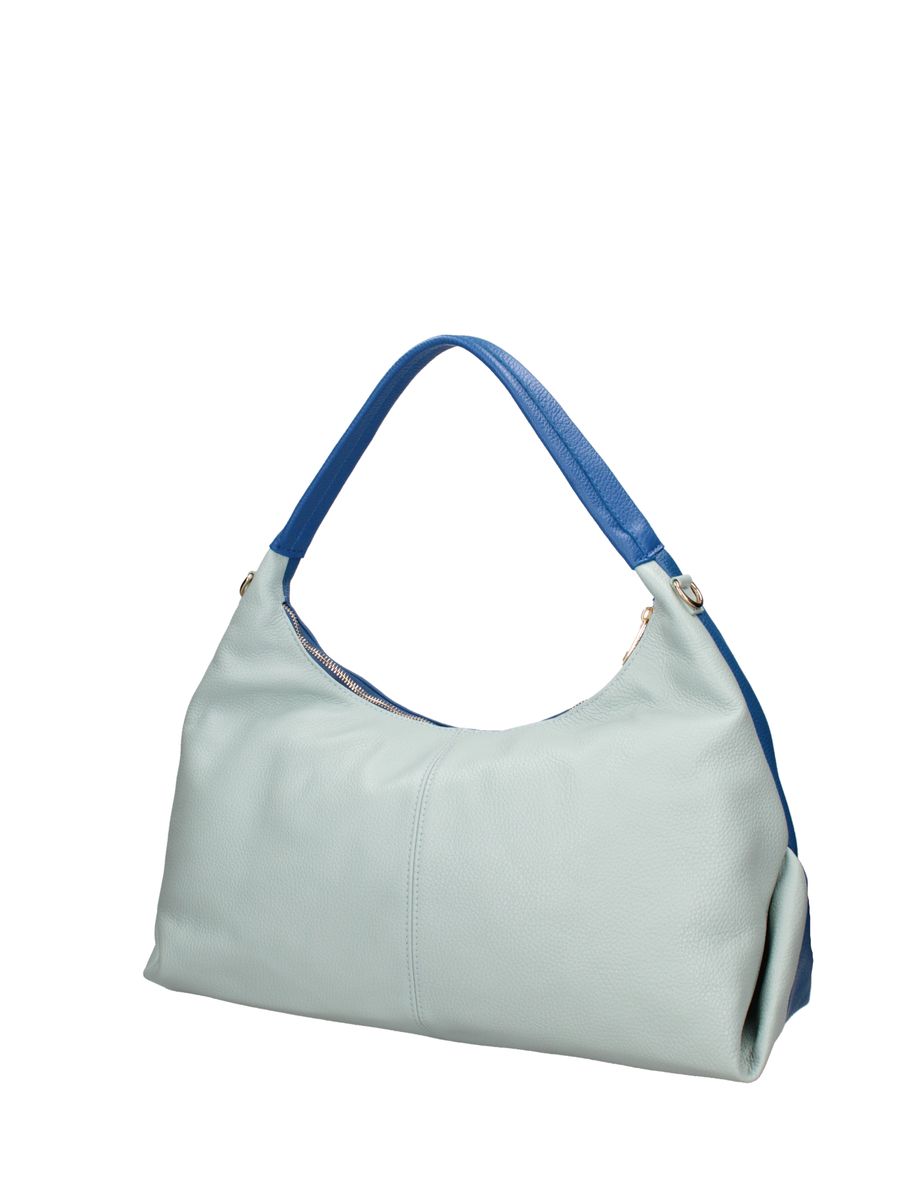 Hobo-Tasche aus weichem genarbtem Leder