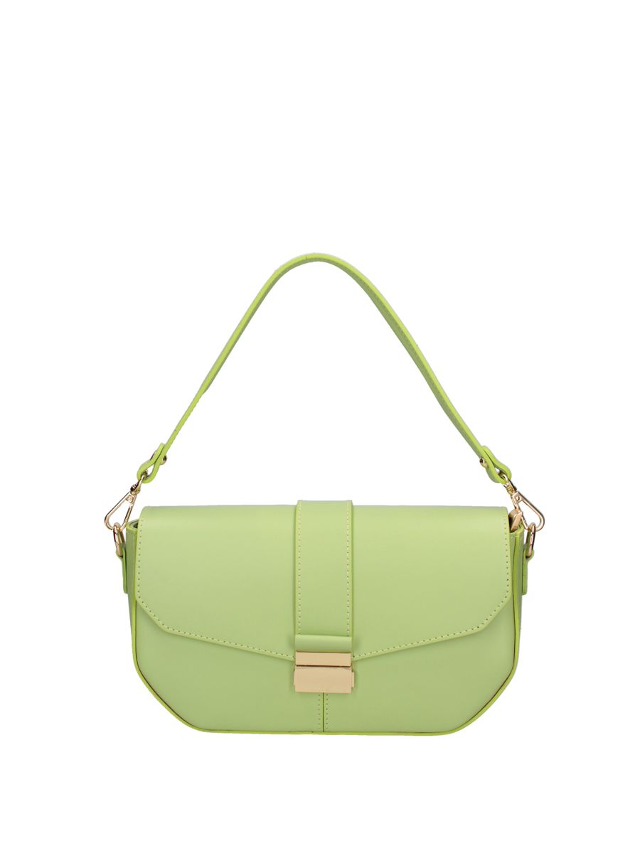 Elegante minimalistische Leder-Schultertasche