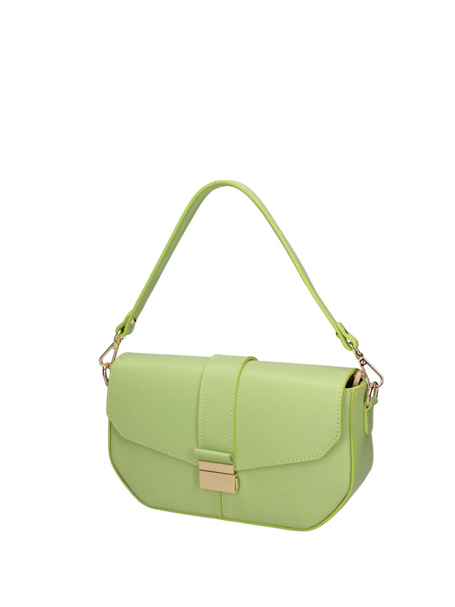 Elegante minimalistische Leder-Schultertasche