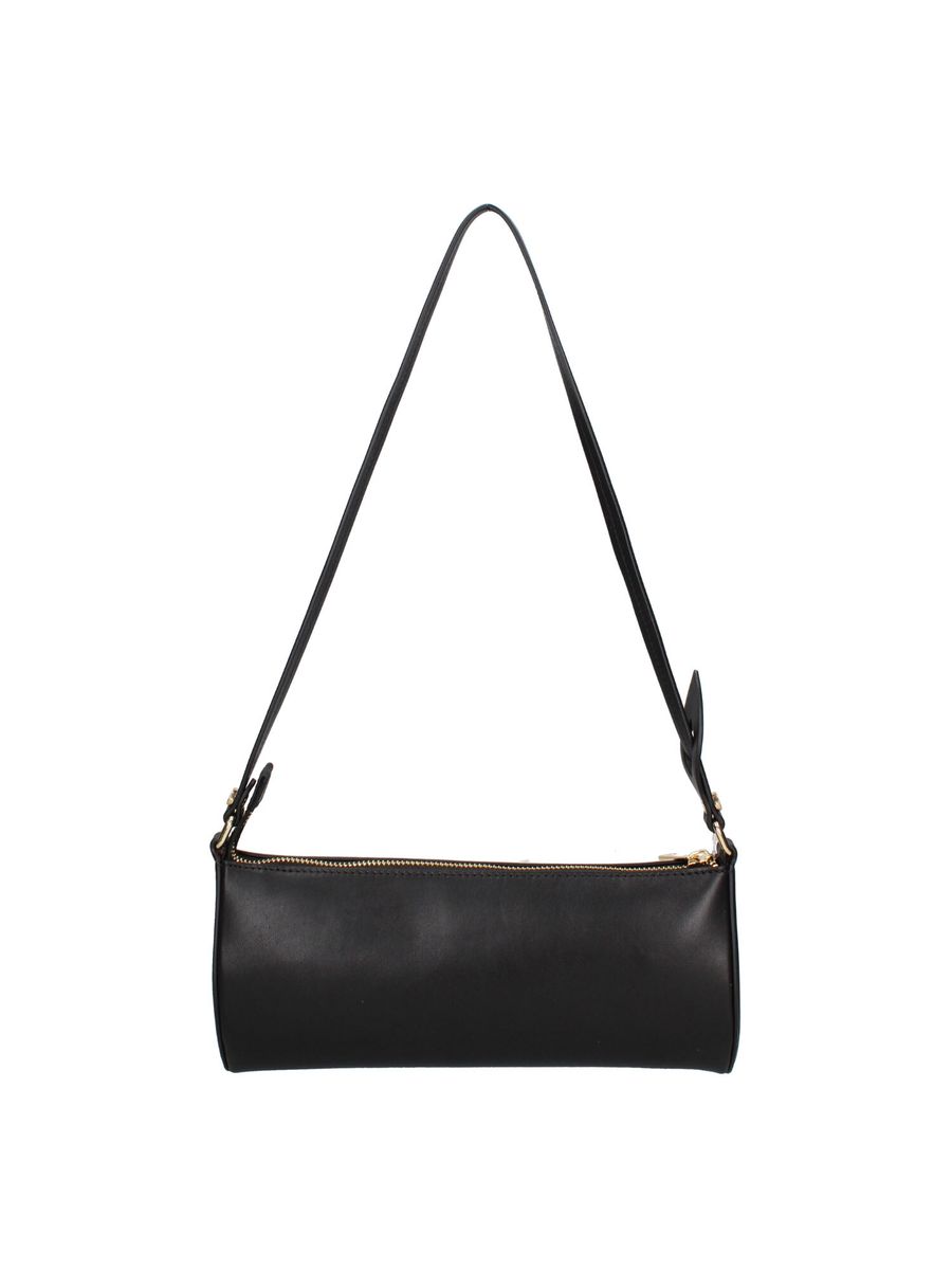 Minimalistische Leder-Zylindertasche