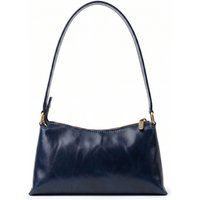 Minimalistische Leder-Baguette-Tasche