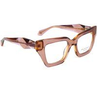 Geometrische Cat-Eye Brillenfassung aus Acetat