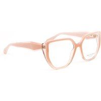 Geometrische Übergroße Cat-Eye-Brille