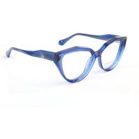 Geometrische Cat-Eye Brillenfassung