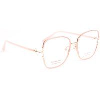 Geometrischer Oversized Metall Brillenrahmen