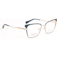 Elegante geometrische Cat-Eye-Brillenfassung