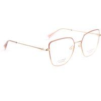 Elegante geometrische Titan-Brillenfassung