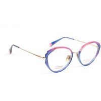 Runde Geometrische Brille mit Farbverlauf