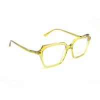 Oversized Geometrische Brillenfassung aus Acetat