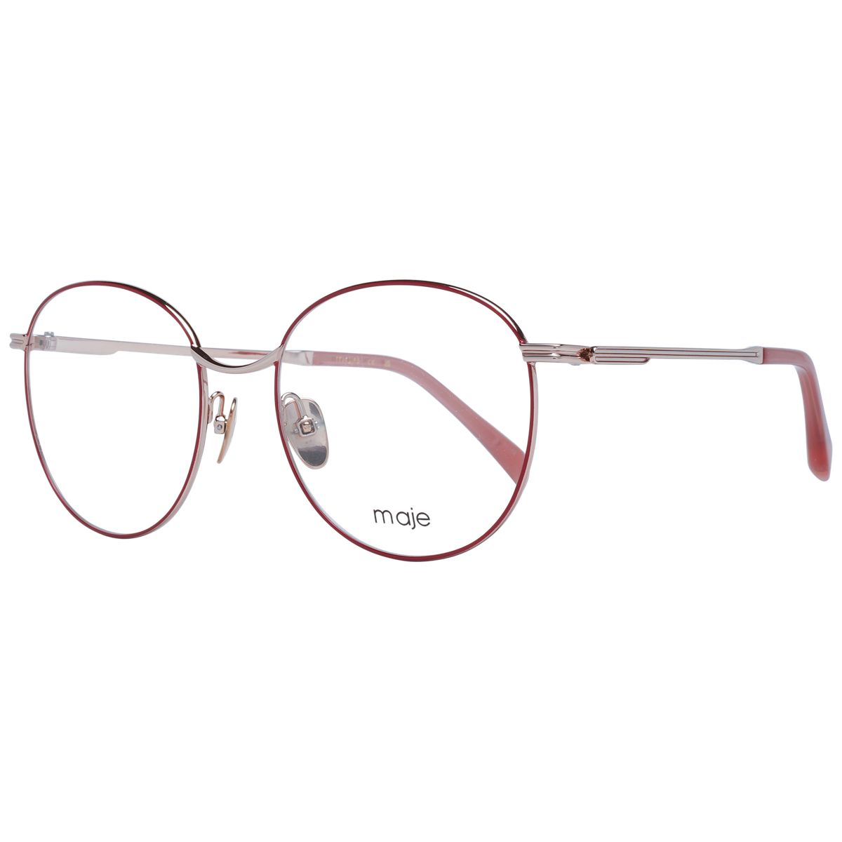 Minimalistische Runde Brille aus Metall