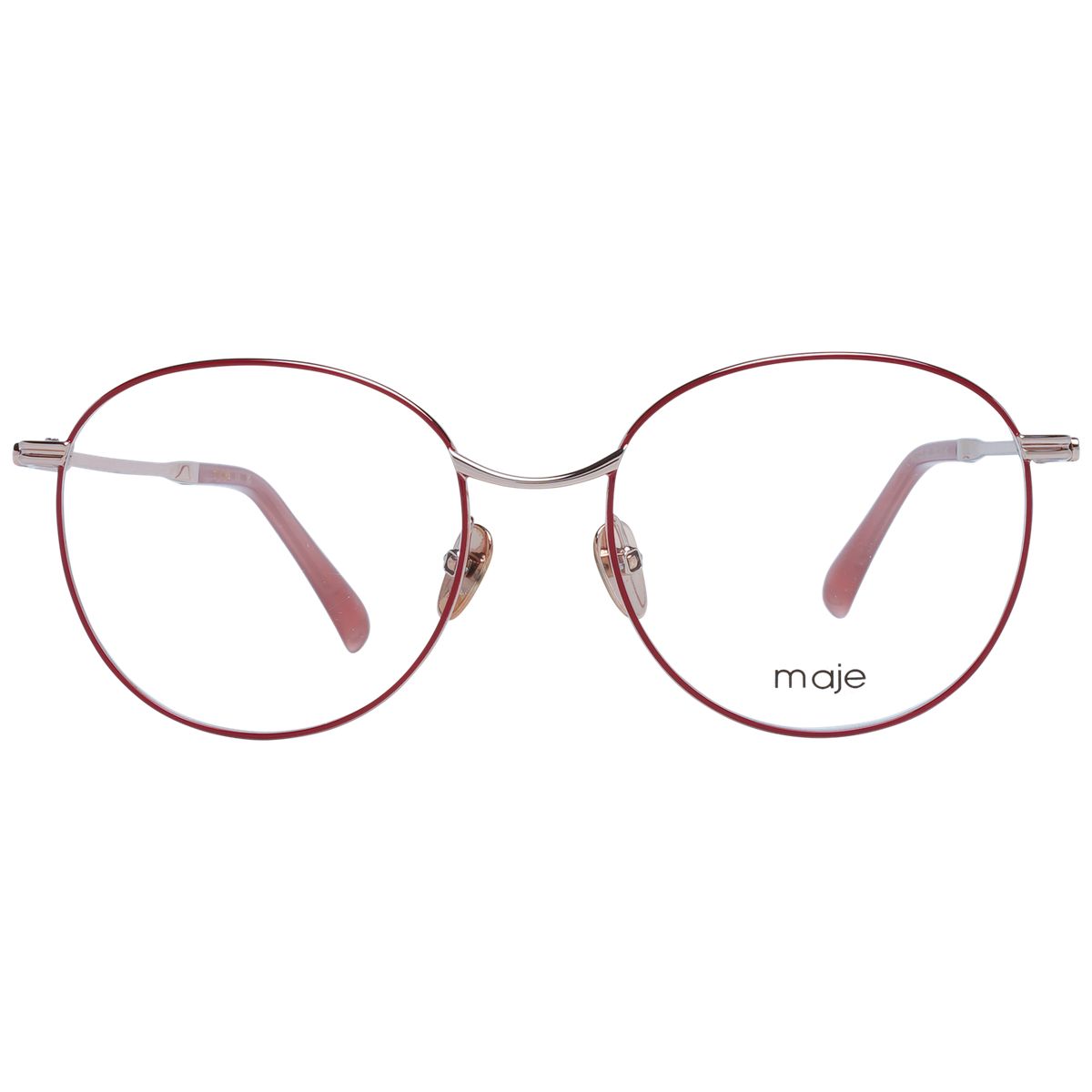 Minimalistische Runde Brille aus Metall