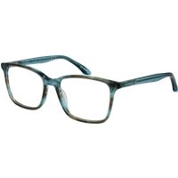 Quadratische Vollrandbrille in Transparent-Optik