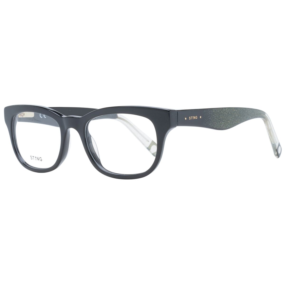 Quadratische Vollrandbrille aus Azetat
