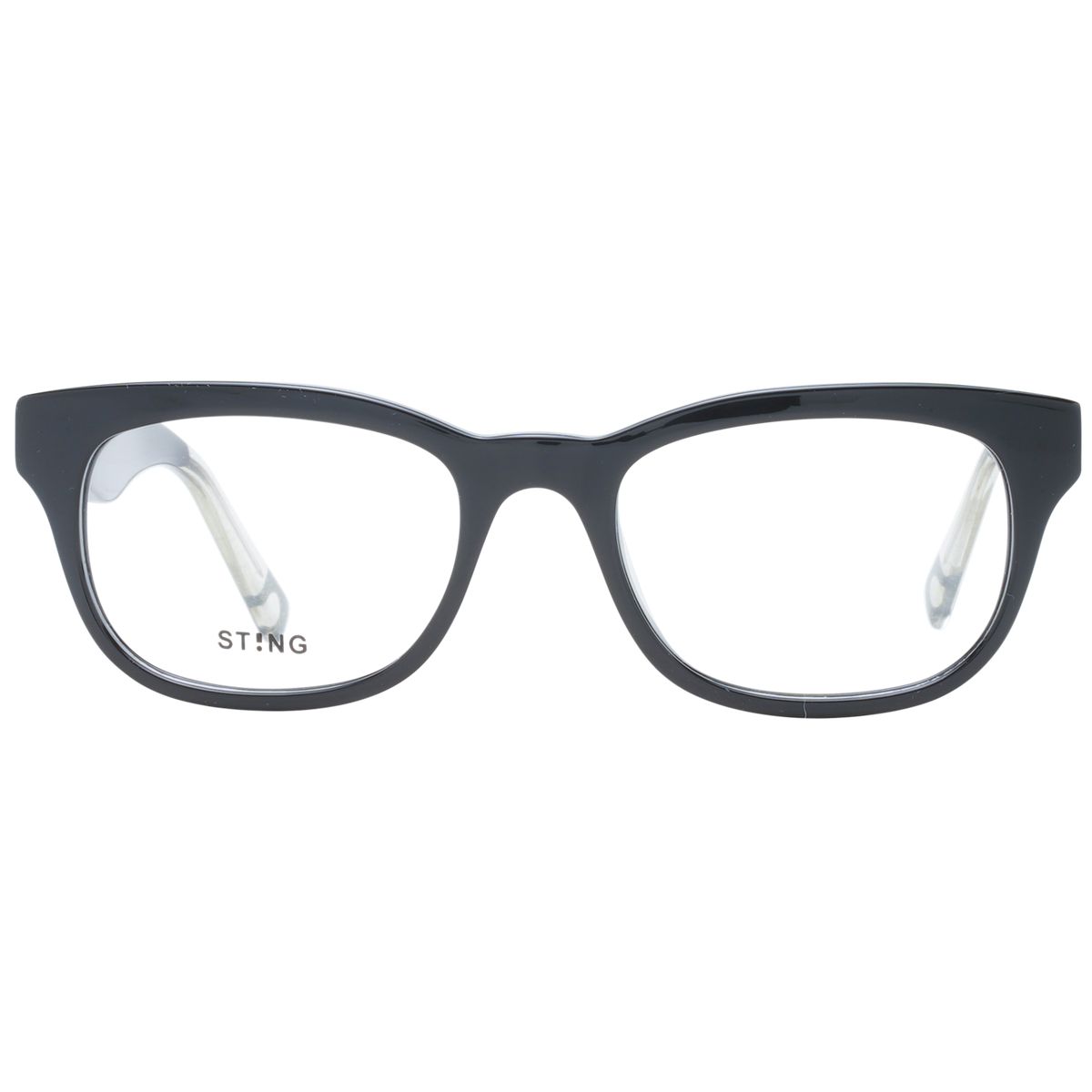 Quadratische Vollrandbrille aus Azetat
