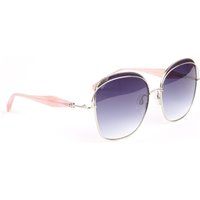Elegante Übergroße Runde Verlaufssonnenbrille