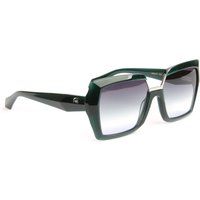 Oversize Quadratische Acetat Sonnenbrille