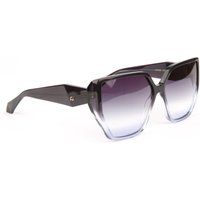 Geometrische Oversized Statement Sonnenbrille