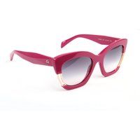 Übergroße Cat-Eye-Acetat-Sonnenbrille