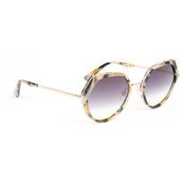 Elegante geometrische Verlaufs-Sonnenbrille