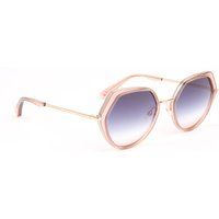 Geometrische Sonnenbrille mit Farbverlauf