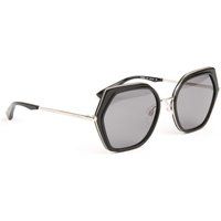 Sechseckige Geometrische Vollrand Sonnenbrille