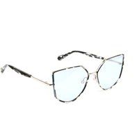 Moderne geometrische Schmetterlings-Sonnenbrille