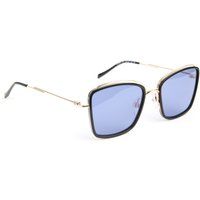 Elegante Quadratische Vollrand-Sonnenbrille