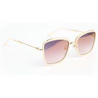 Elegante Quadratische Sonnenbrille mit Verlaufsgläsern