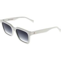 Moderne quadratische Vollrand-Sonnenbrille